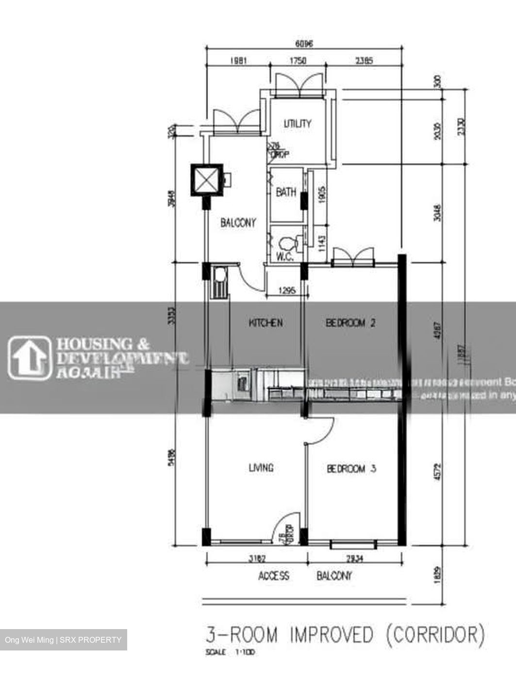 Blk 1 Beach Road Gardens (Kallang/Whampoa), HDB 3 Rooms #549776641
